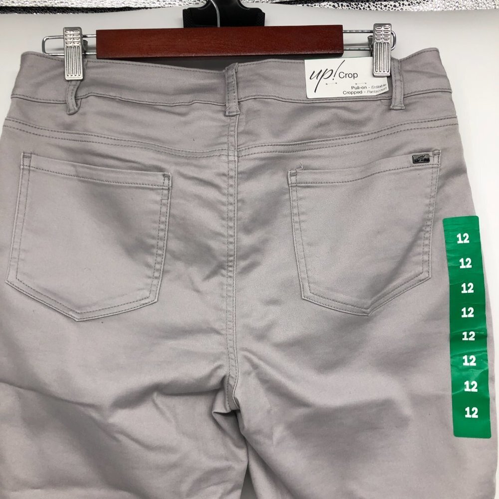 NWT Up! Grey Slim Skinny Pullover Pants size 12 - Picture 10 of 14